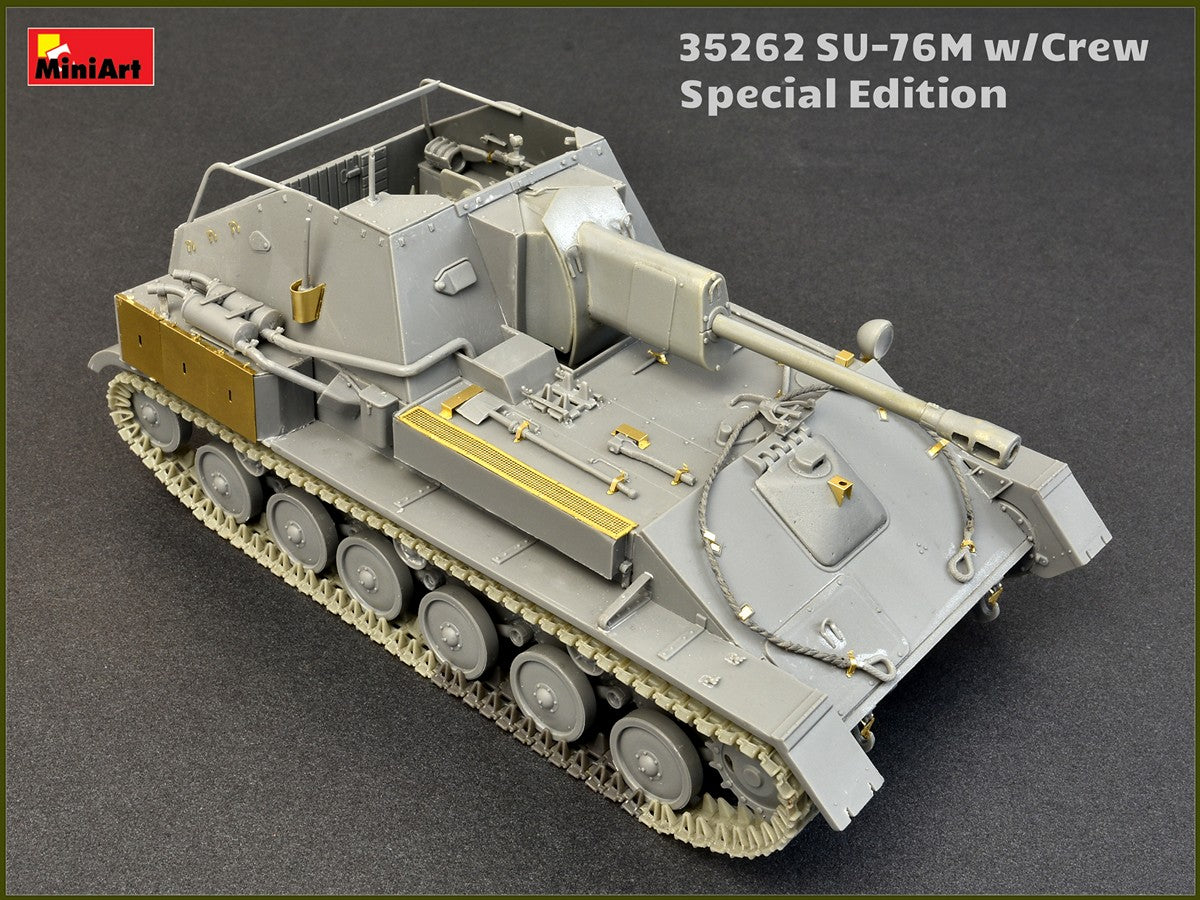 Miniart [35262] 1/35 SU-76M w/Crew Special Edition | 4820183311382