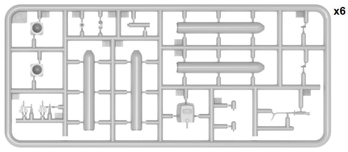 MiniArt High Pressure Cylinders w/ Welding Equipment | 4820183312907