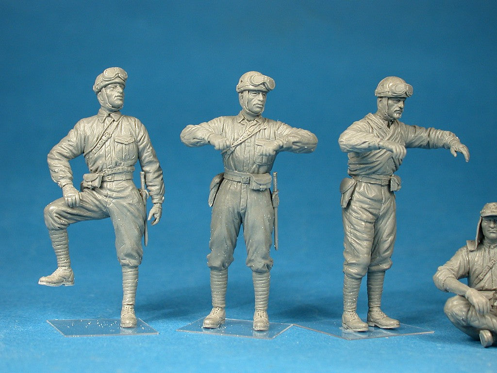 Miniart [35128] 1/35 Japanese Tank Crew | 4820041102459