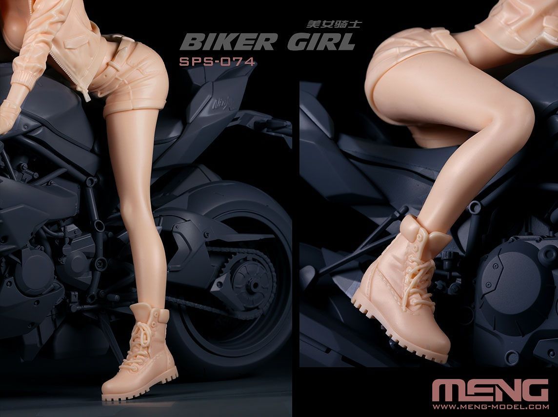 Meng 1/9 Biker Girl (Resin)