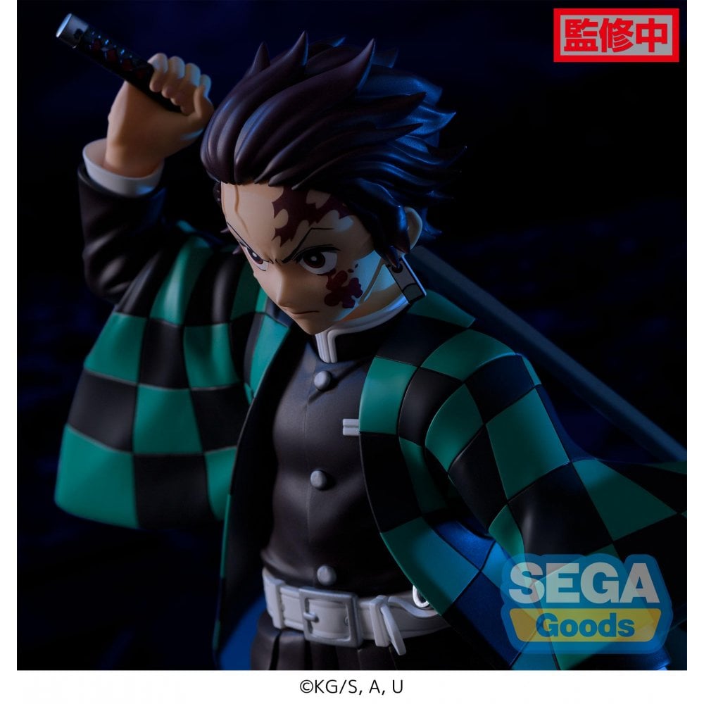 SEGA Anime "Demon Slayer: Kimetsu no Yaiba" Perching Mini Figure (EX) (Pack of 10 Tanjiro, 9 Zeneitsu, 9 Inosuke)