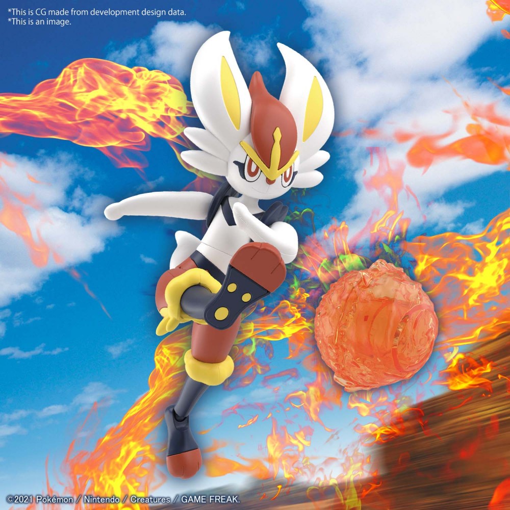 BANDAI Hobby Pokemon Model Kit CINDERACE