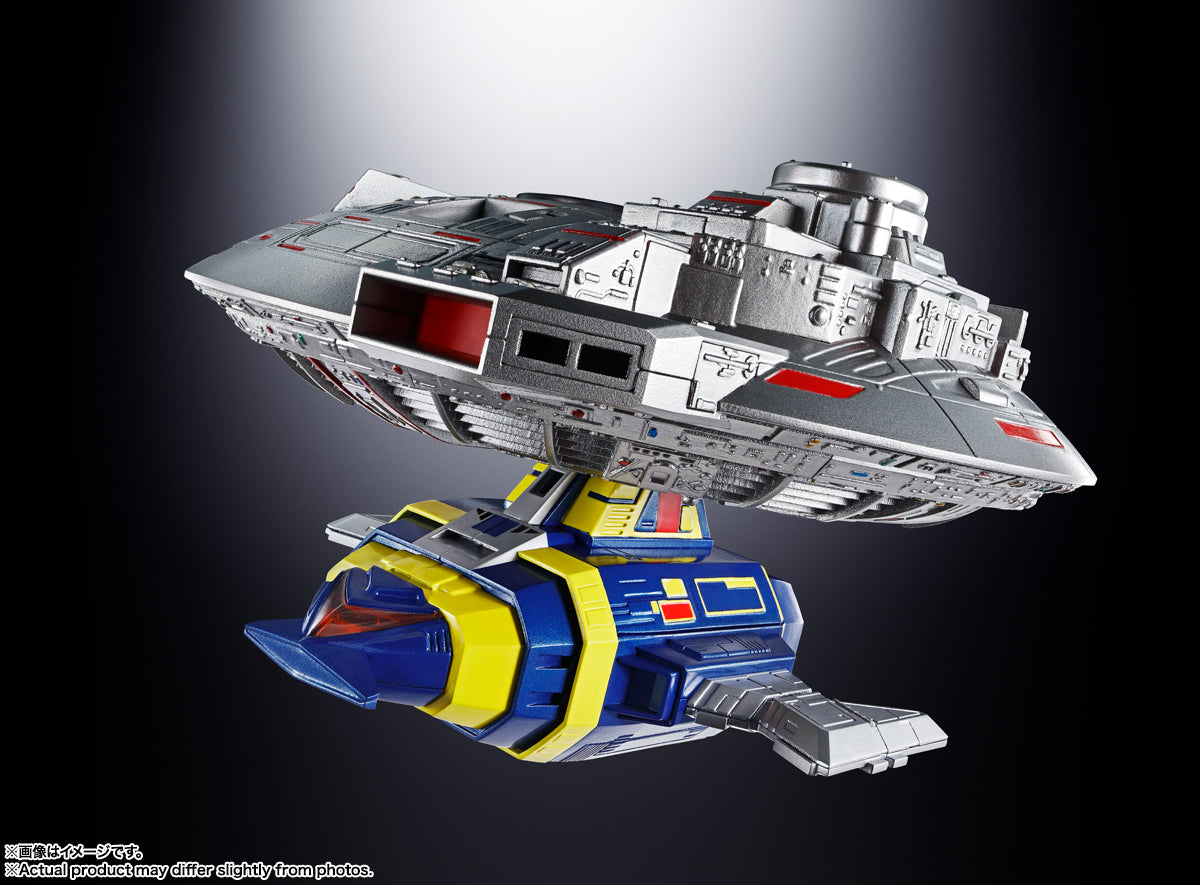 Bandai Spirits Soul Of Chogokin GX-106 Denshi Seijyu Dol & Guillan Enban "Space Sheriff Gavan"