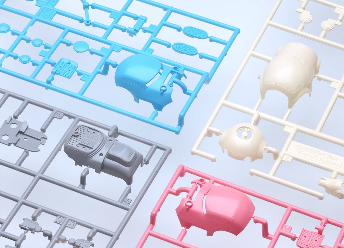 Hasegawa 1/35 MechatroWeGo No.18 “Warm & Cool”［Shinonome Laboratory］ + Bonus Sticker   (Two kits in the box)(4967834647961)