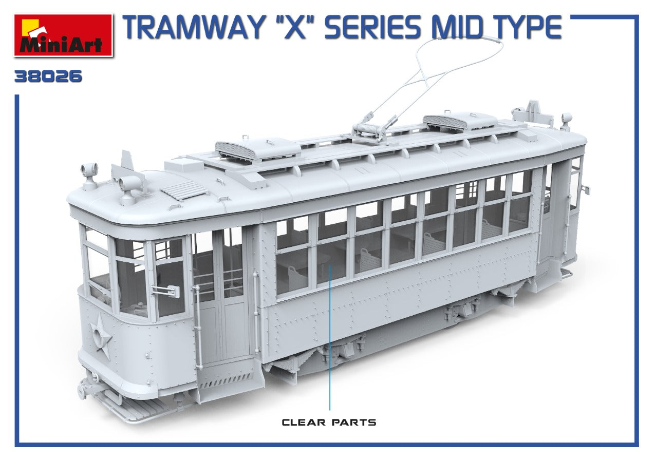 MiniArt 1/35 Tramway X-Series Mid Type | 4820183313720