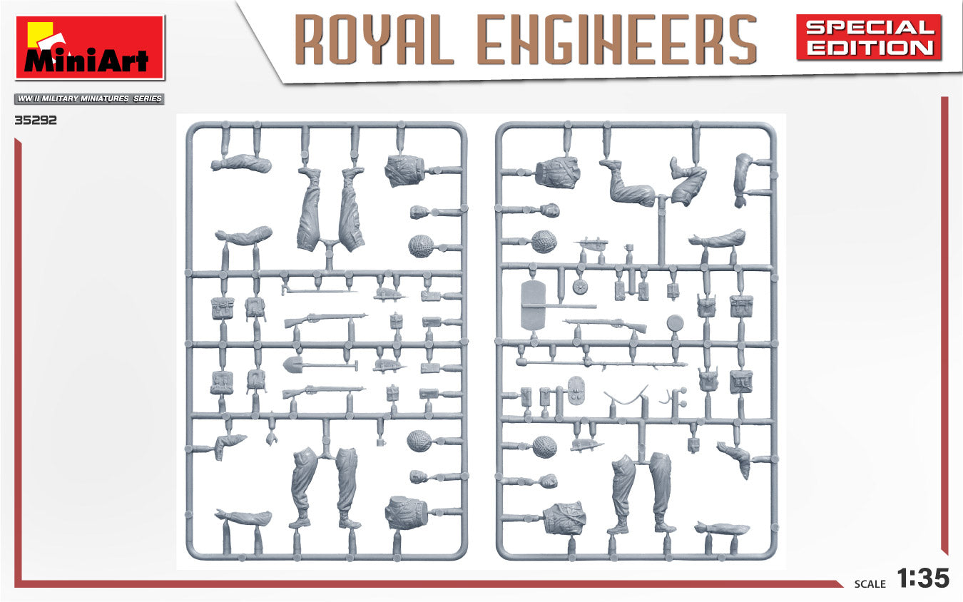 MiniArt 1/35 Royal Engineers. Special Edition | 4820183314215