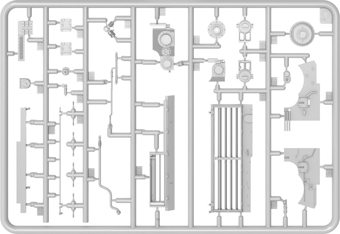 MiniArt 1/35 Transmission Set For T-55/T-55A | 4820183314017
