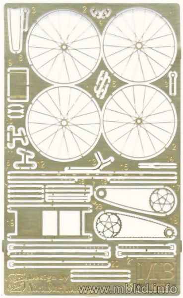 MASTER BOX German Military Bicycle, WWII Era | 4820113081293