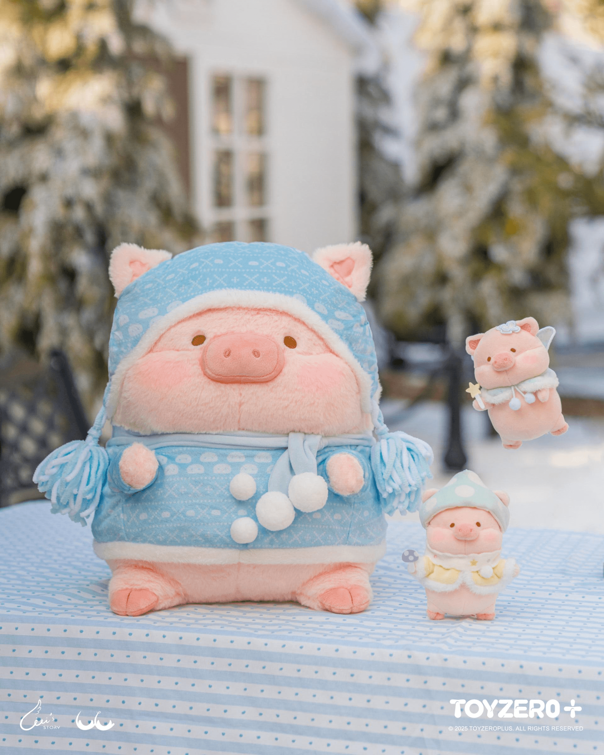 LuLu the Piggy Winter Series - Winter Fashion Lu 35cm Plush | 6978531761698
