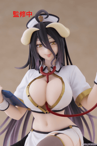Overlord Desktop Cute Figure - Albedo (Nurse Ver.) | 840342404636