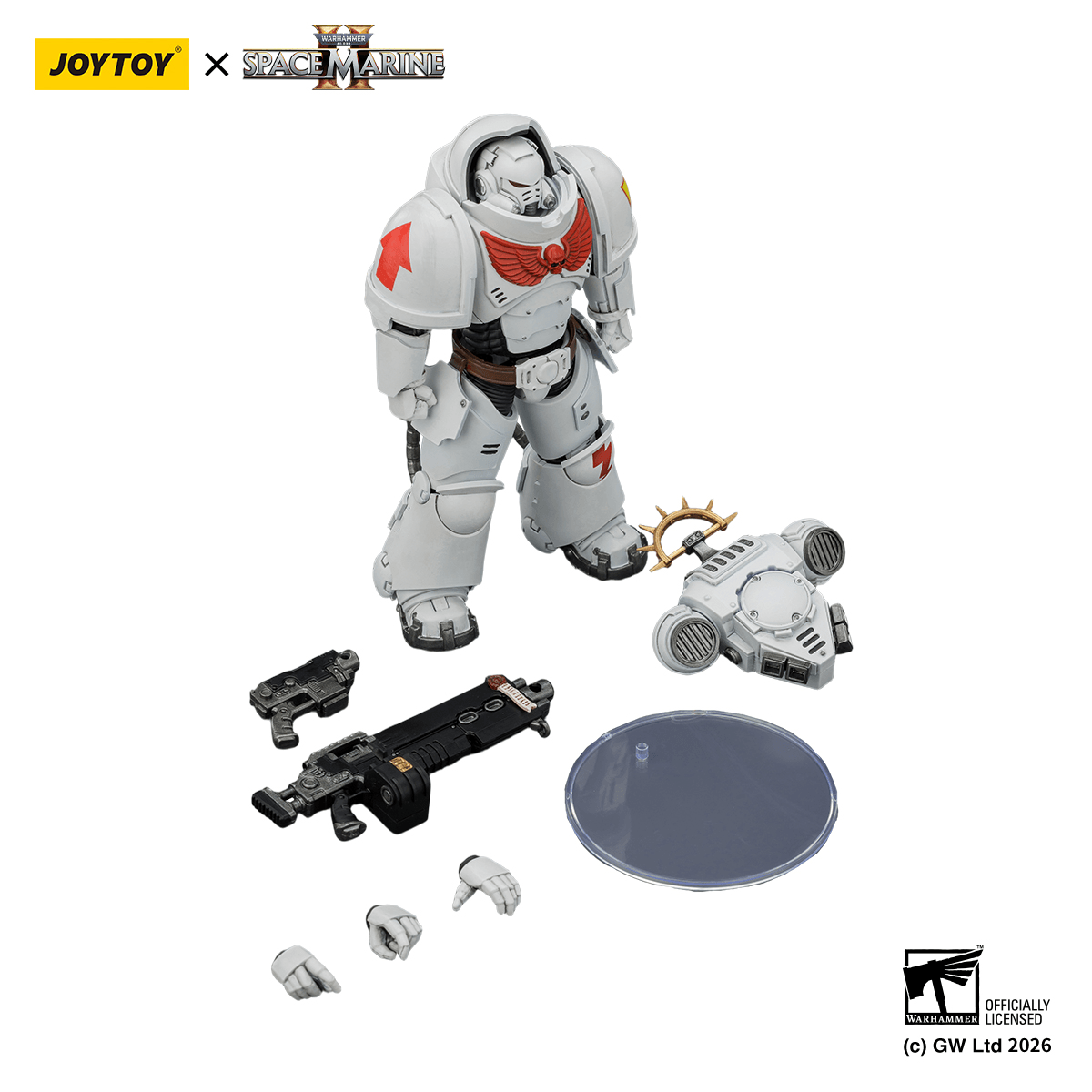 Game Edition White Scars Heavy Intercessor with Heavy Bolt Rifle and Bolt Pistol | 6927054403691
