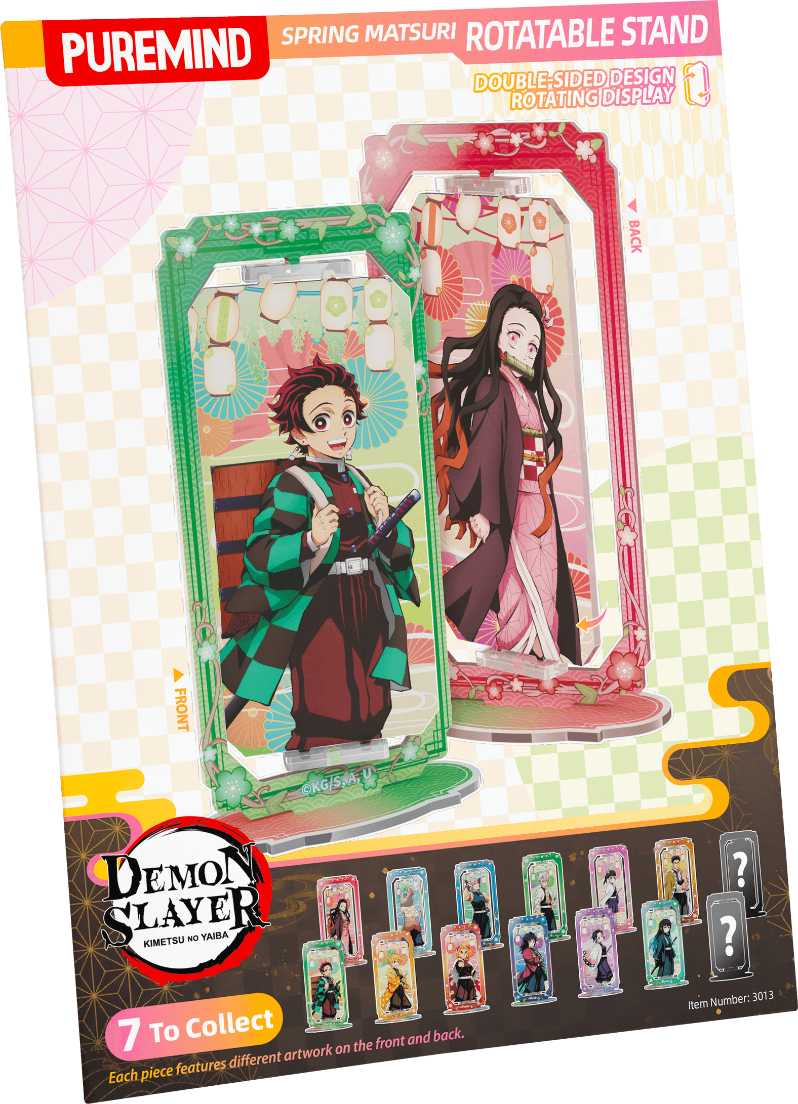 Demon Slayer - Spring Matsuri Rotatable Stand (Box of 6)