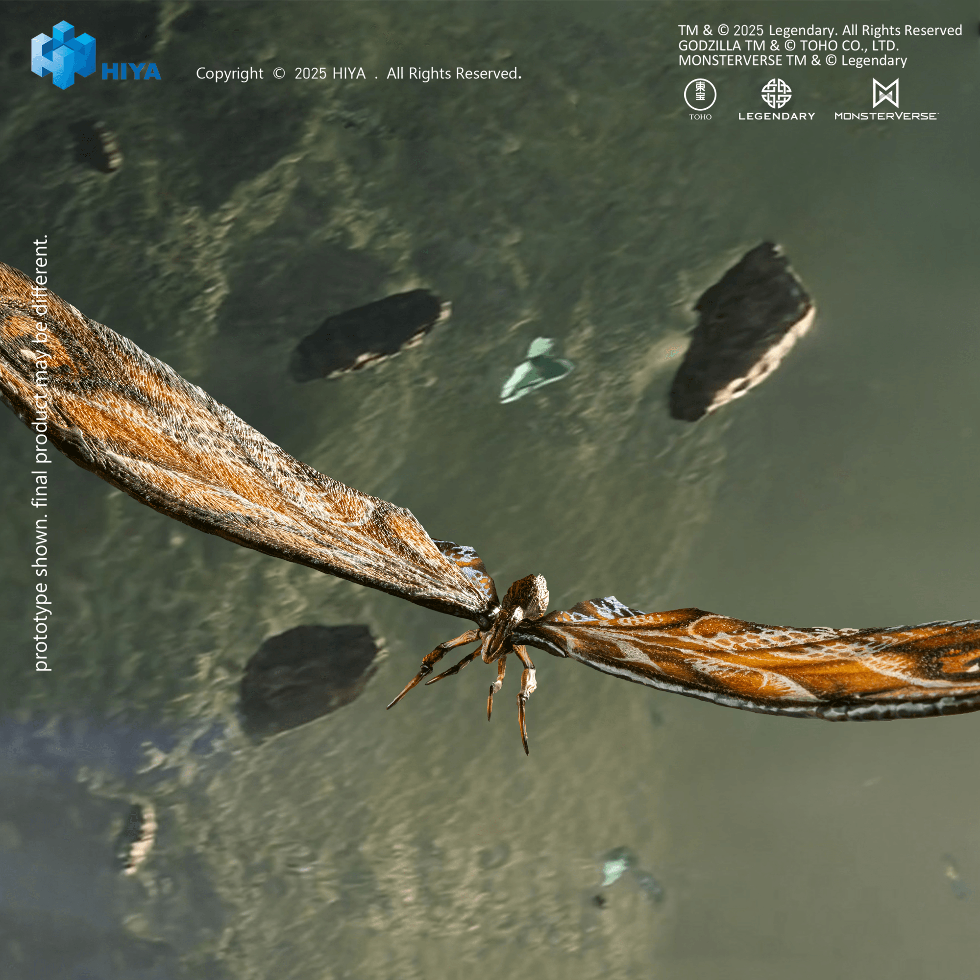 None Scale 14 Inch Godzilla x Kong The New Empire Mothra Premium Set Action Figure | 6957534204814