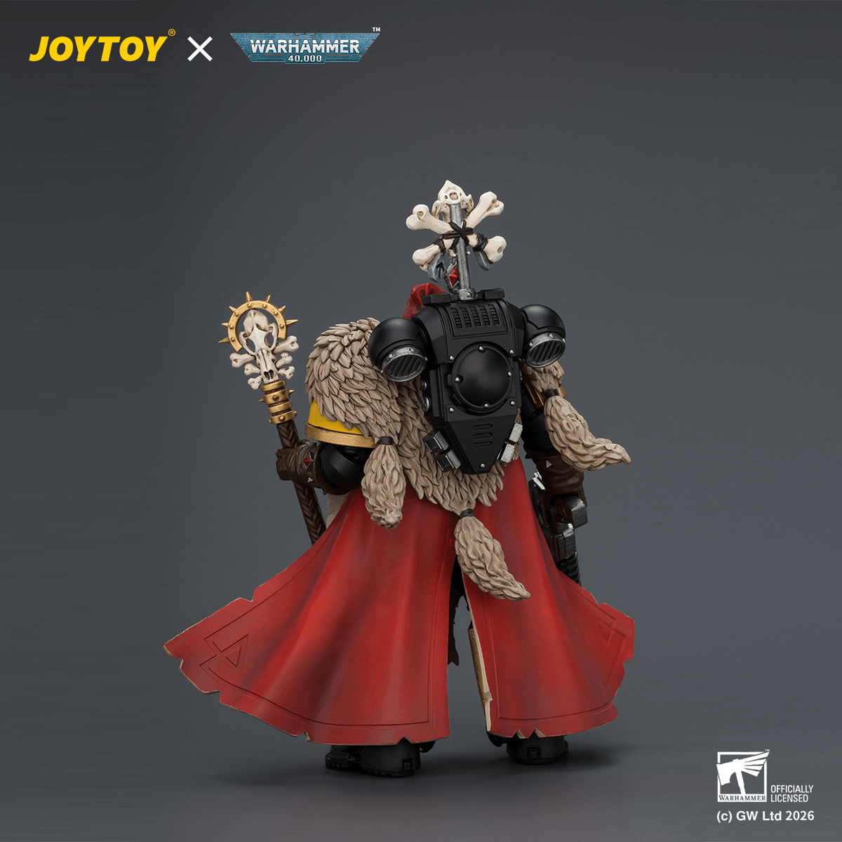 Space Wolves Wolf Priest with Absolvor Bolt Pistol and Crozius