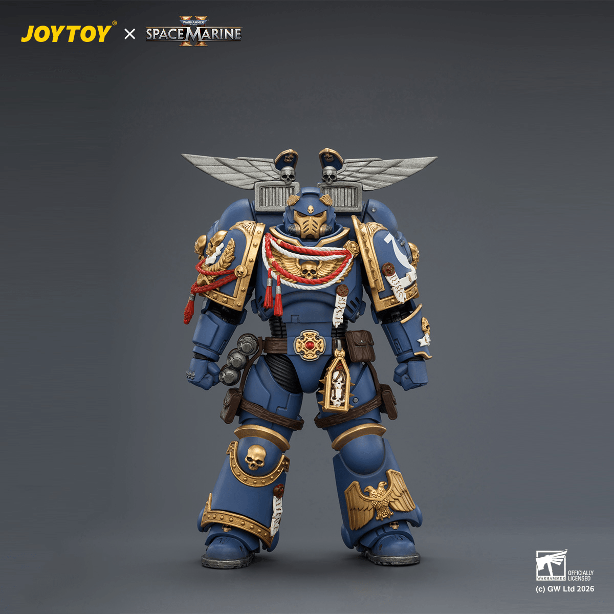 Game Edition Ultramarines Assault Intercessor with Jump Pack, Thunderhammer and Neo-volkite Pistol | 6927054404421