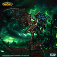 Blizzard World of Warcraft® Illidan Stormrage 1/10 Scale Bronze-Colored Edition Statue | 6978082550246
