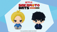 POTE RABA RUBBER MASCOT ASAKURA SHIN AND SEBA NATSUKI | 4934054068494