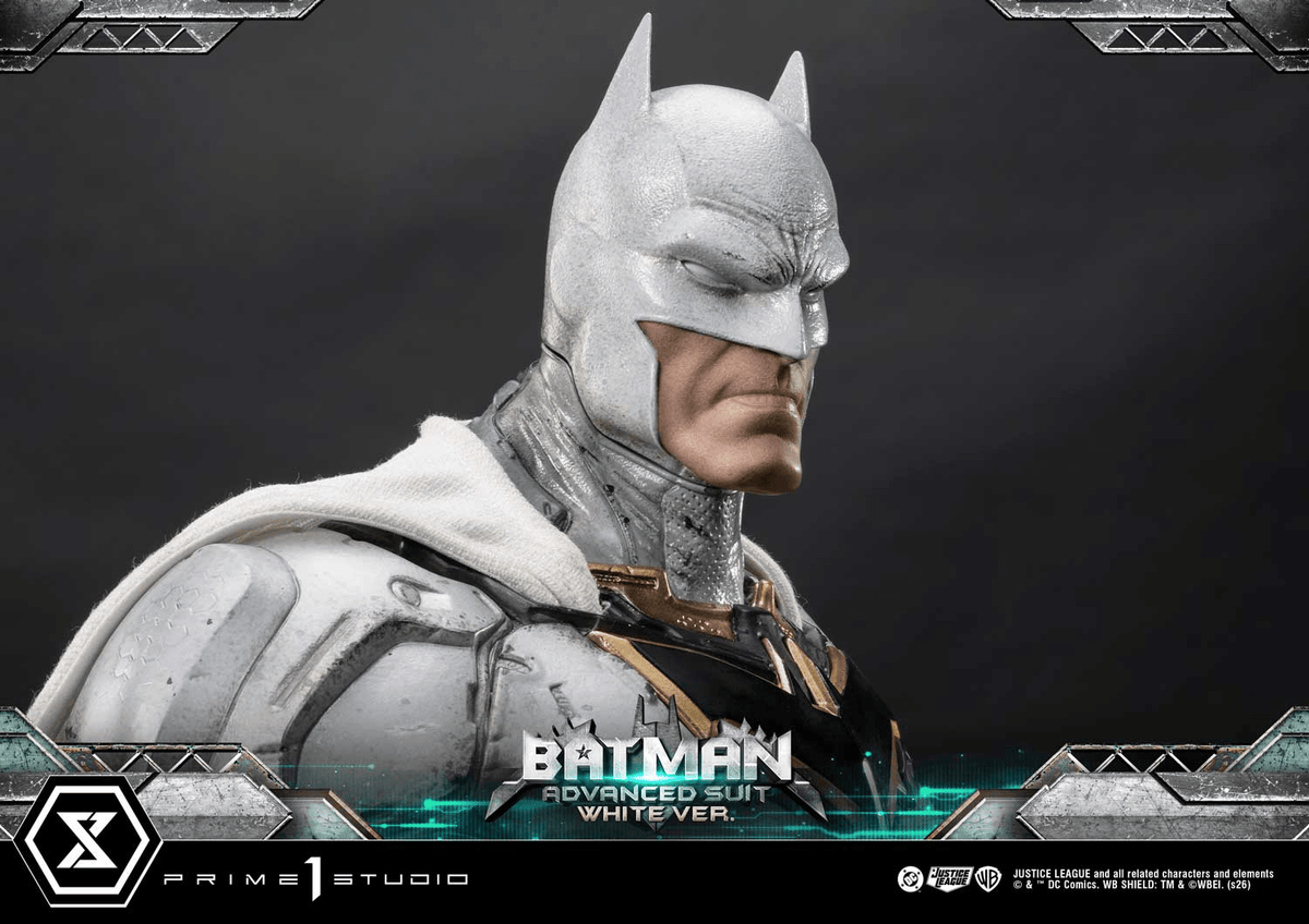 Ultimate Museum Masterline Justice League (Comics) Batman Advanced Suit White Ver. (Design By Josh Nizzi)