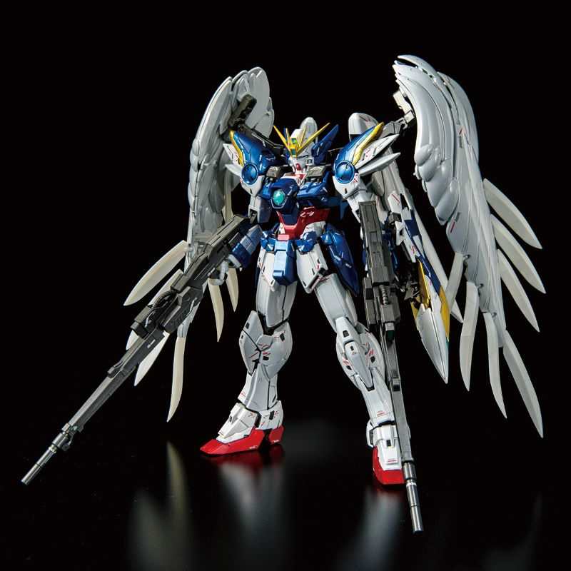 P-Bandai MG 1/100 The Gundam Base Limited Wing Gundam Zero EW Ver.Ka [Titanium Finish]