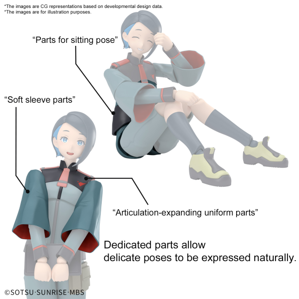 BANDAI Hobby Figure-rise Standard NIKA NANAURA(4573102674197)(4573102674197)