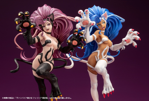 KOTOBUKIYA DARKSTALKERS FELICIA LIMITED EDITION BISHOUJO STATUE(4934054040926)(4934054040926)