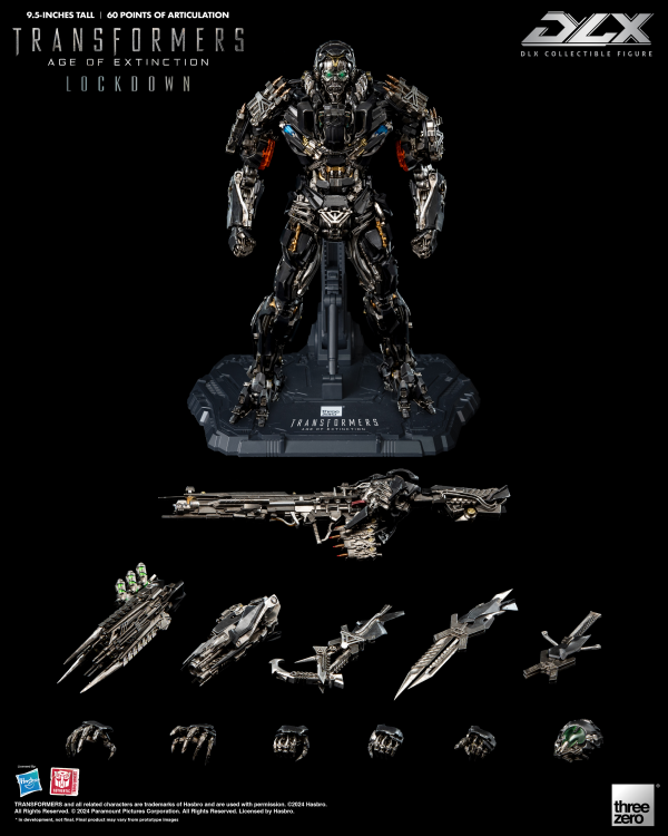 threezero Transformers: Age of Extinction - DLX Lockdown | 4895250814172
