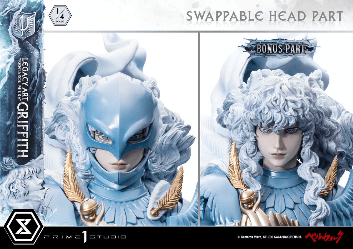 Legacy Art "Kentarou Miura" Berserk Griffith 1/4 Scale Bonus Version