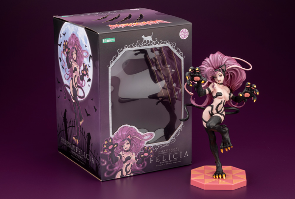 KOTOBUKIYA DARKSTALKERS FELICIA LIMITED EDITION BISHOUJO STATUE(4934054040926)(4934054040926)