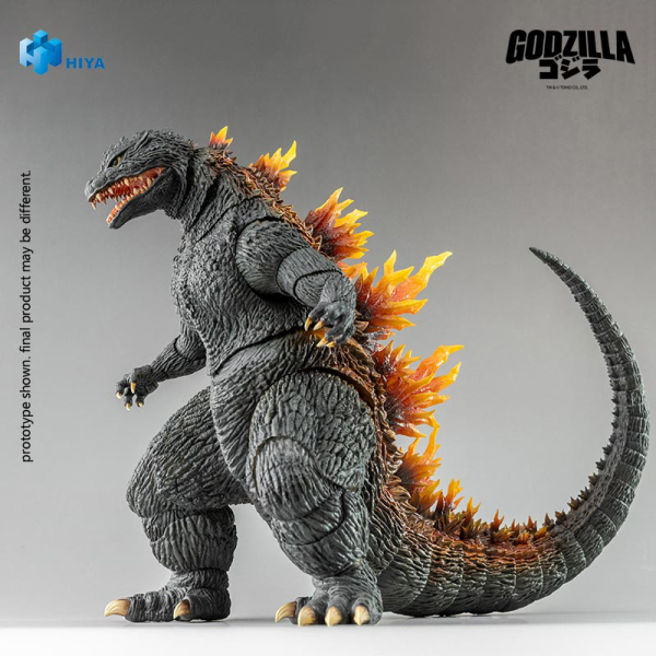 HIYA TOYS Exquisite Basic Series None Scale 7 Inch Godzilla 2000 Heat Ray Godzilla Action Figure(6957534205279)(6957534205279)