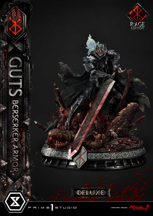 Prime 1 Studio Ultimate Premium Masterline Berserk Guts, Berserker Armor Rage Edition Deluxe Version(4582535948577)(4582535948577)
