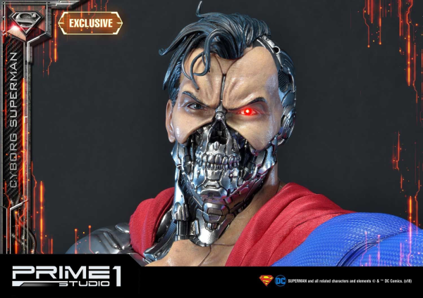 Prime 1 Studio Museum Masterline Superman (Comics) Cyborg Superman EX Version(4562471908019)(4562471908019)