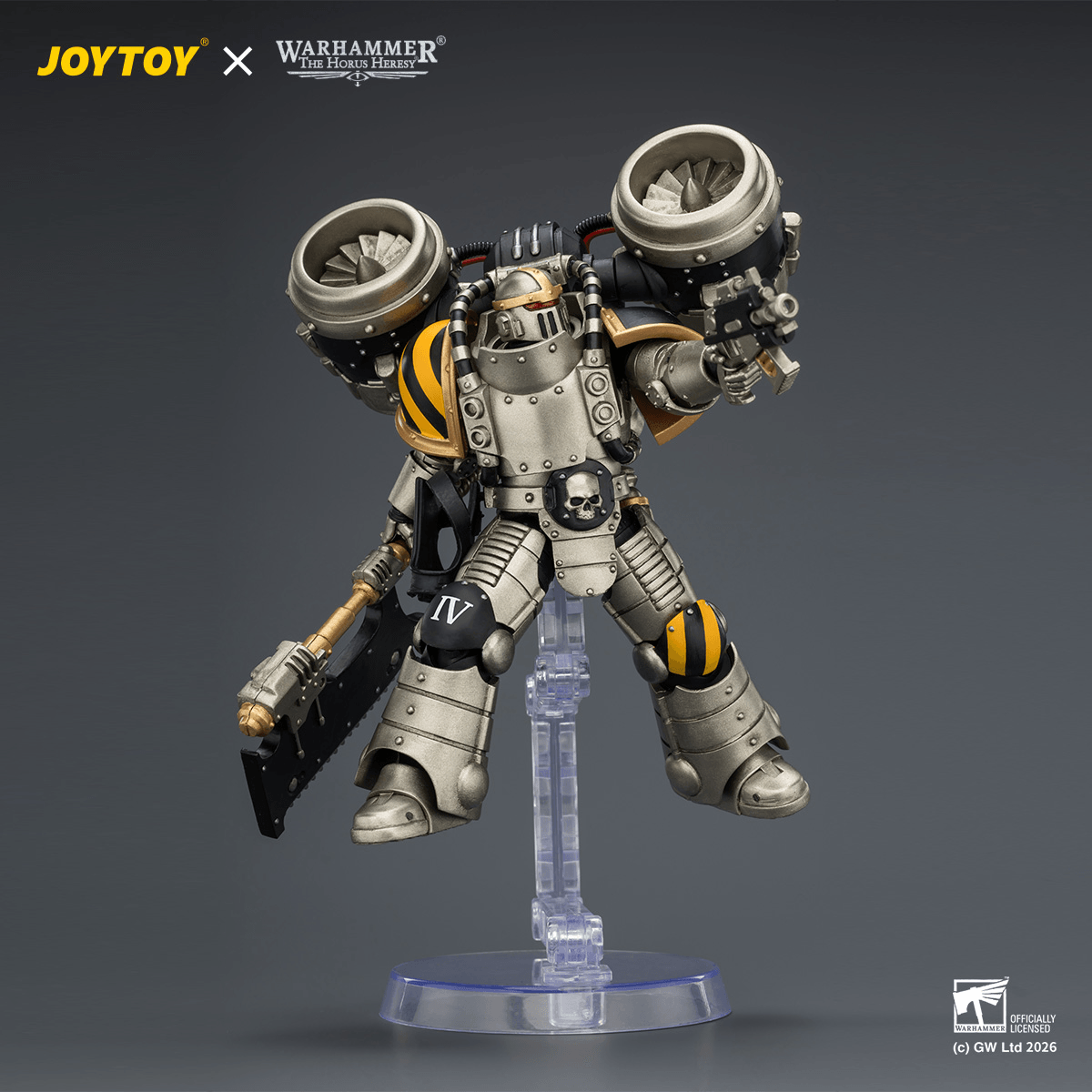 Iron Warriors MkII Assault Legionary2 with Bolt pistol &amp; Heavy chain axe | 6927054404506