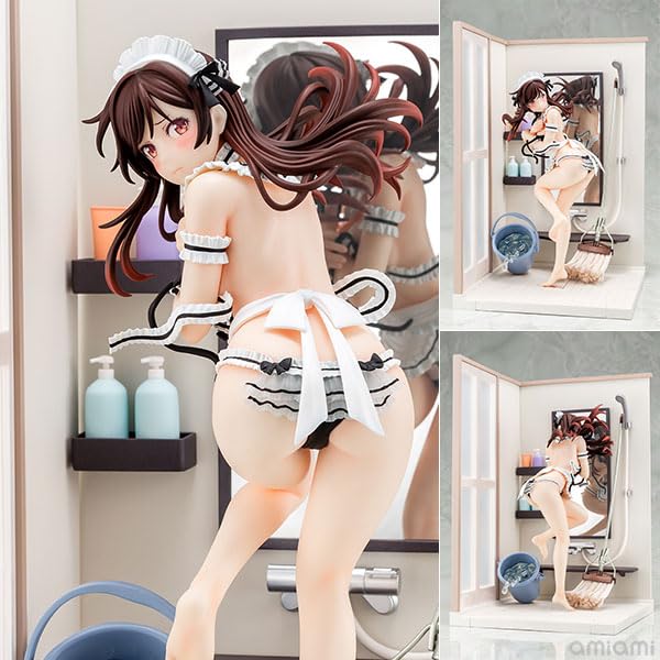 1/6 scale pre-painted completed figure Rent-A-Girlfriend MIZUHARA Chizuru Maid Bikini de cleanup figure