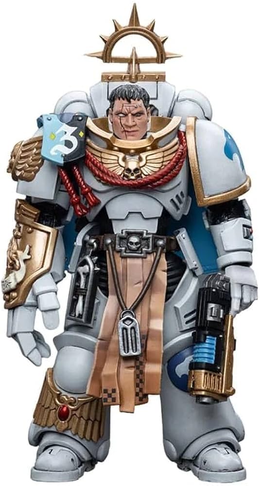 Joy Toy Space Marines White Consuls Captain Messinius(6973130376861)