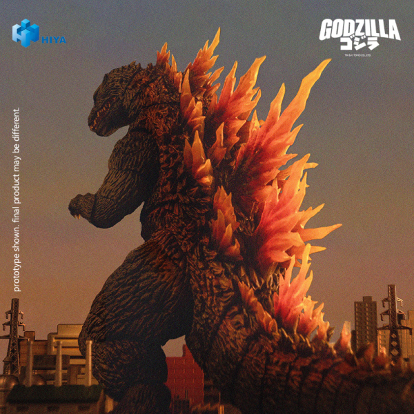 HIYA TOYS Exquisite Basic Series None Scale 7 Inch Godzilla 2000 Heat Ray Godzilla Action Figure(6957534205279)(6957534205279)