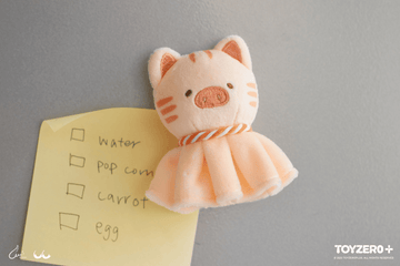 LuLu the Piggy Find Your Way - Kitty Teru Teru Bozu Plush Magnet | 796548919163