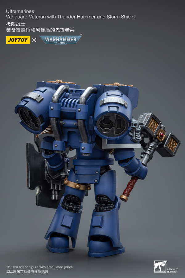 Joy Toy Ultramarines Vanguard Veteran with Thunder Hammer and Storm Shield(6973130378032)(6973130378032)