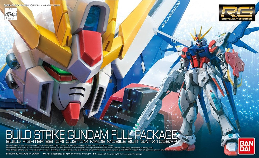 Bandai #23 Build Strike Gundam Full Package 'Gundam Build Fighters', Bandai RG 1/144 | 4549660105107
