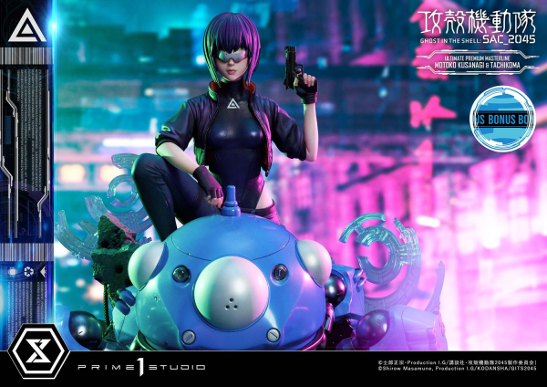 Prime 1 Studio Ultimate Premium Masterline Ghost in the Shell: SAC_2045 Motoko Kusanagi & Tachikoma Bonus Version(4580708037660)(4580708037660)