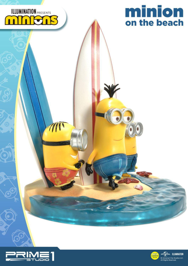 Prime 1 Studio Prime Collectible Figures Minions On The Beach(4562471908934)(4562471908934)