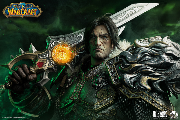 Infinity Studio Infinity Studio X Blizzard Entertainment Varian Wrynn life size bust(6972099322209)(6972099322209)