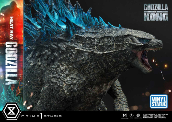 Prime 1 Studio Ultimate Diorama Masterline Godzilla vs Kong (Film) Heat Ray Godzilla Vinyl Statue(4580708037981)(4580708037981)