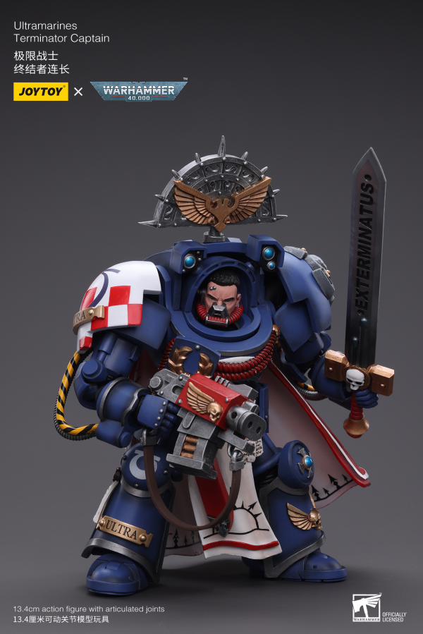 Joy Toy Ultramarines Terminator Captain(6973130376458)(6973130376458)