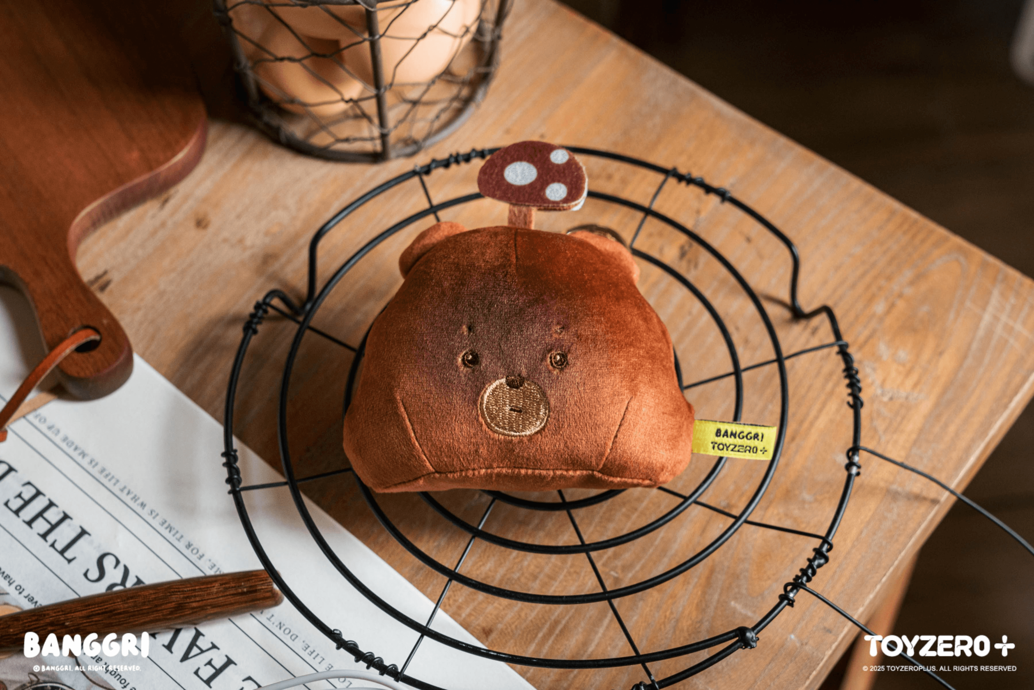 BANGGRI Bakery Series - Plush Keychain (Gombang ver.) | 6978531760813