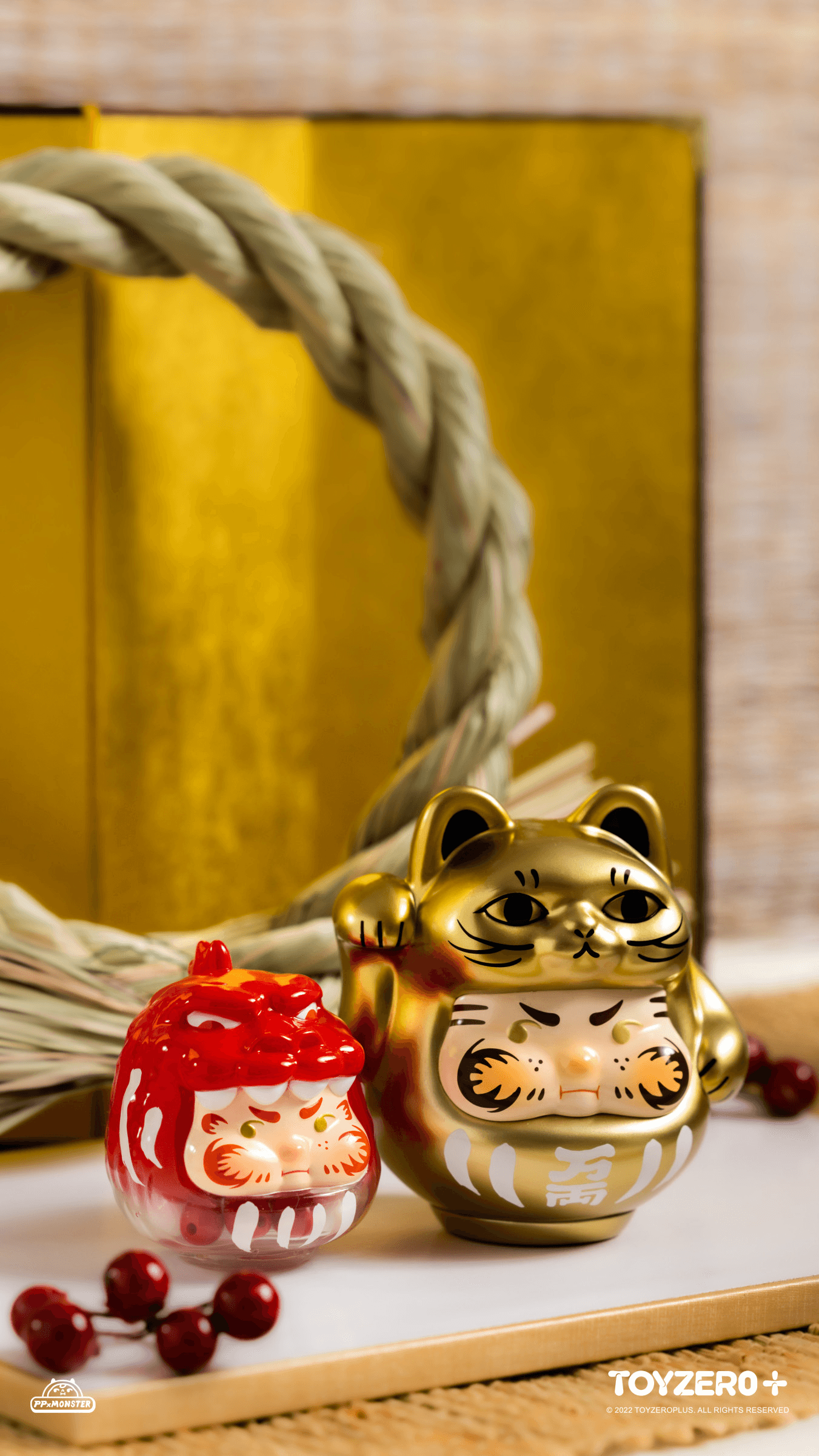 PP Lucky Cat Daruma (Golden cat edition) | 796548113301