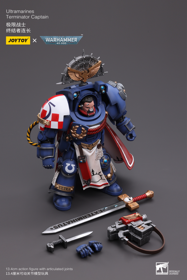 Joy Toy Ultramarines Terminator Captain(6973130376458)(6973130376458)