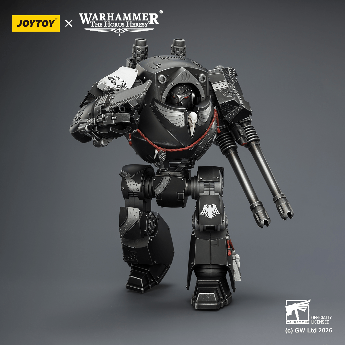 Raven Guard Contemptor Dreadnought with Gravis autocannon and Chainfist | 6927054404186