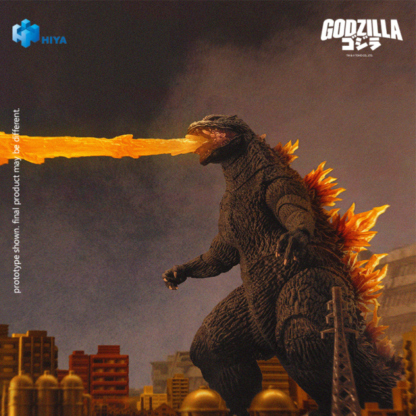 HIYA TOYS Exquisite Basic Series None Scale 7 Inch Godzilla 2000 Heat Ray Godzilla Action Figure(6957534205279)(6957534205279)