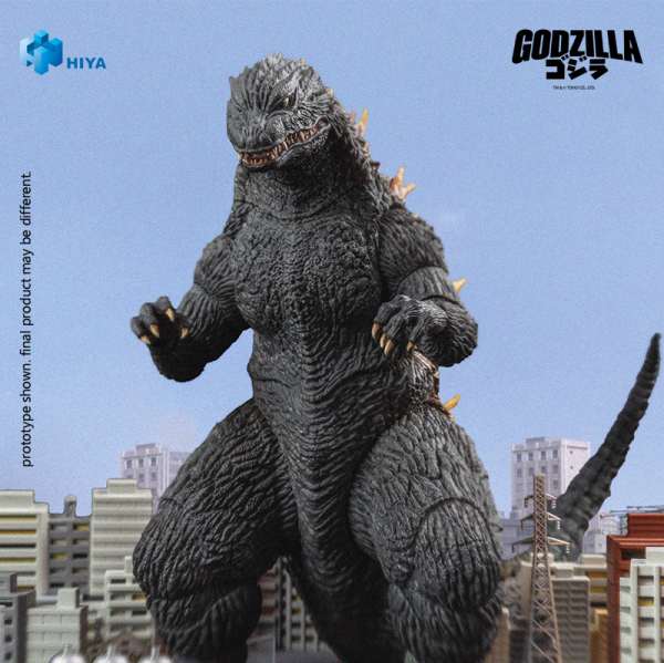 HIYA TOYS Exquisite Basic Series None Scale 7 Inch Godzilla 2000 Heat Ray Godzilla Action Figure(6957534205279)(6957534205279)
