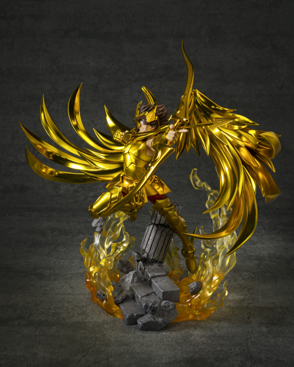 BANDAI Tamashii SAGITTARIUS SEIYA "SAINT SEIYA", TAMASHII NATIONS Figuarts Zero Touche Métallique